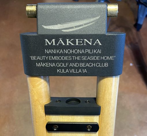 Custom TR3 Tripod Engraving - Image 2