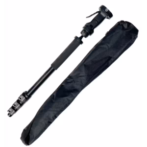 Oberwerk 2000 Monopod next to case