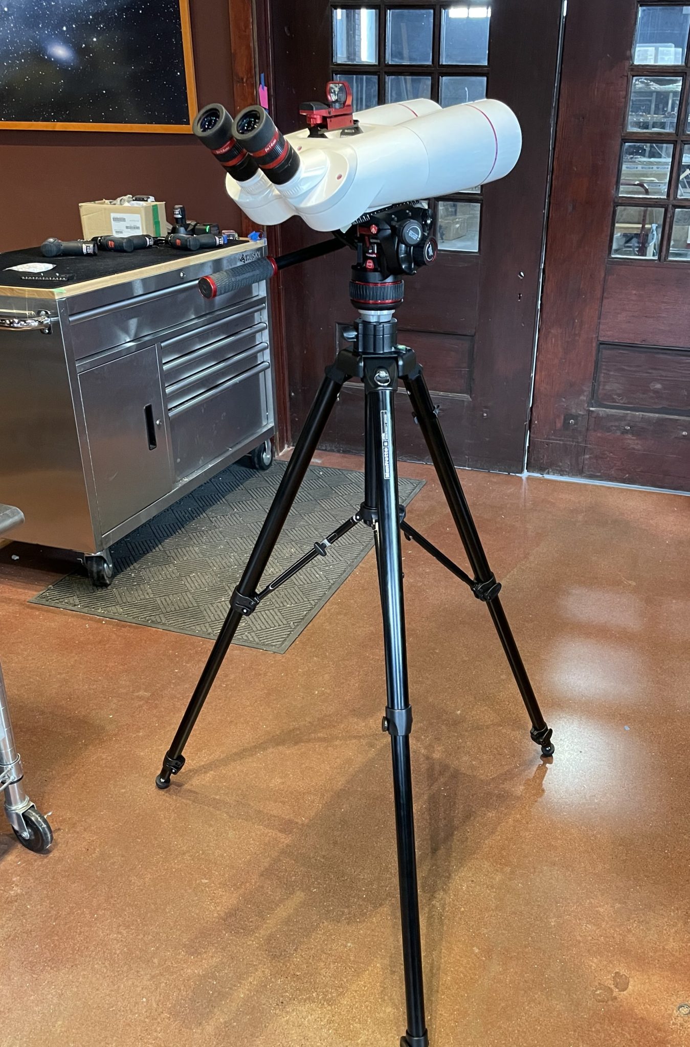 Manfrotto 475B HeavyDuty Tripod Oberwerk