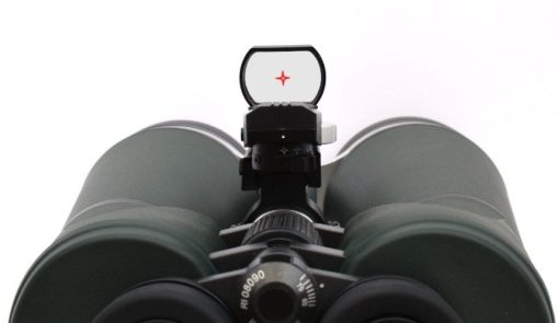 Oberwerk 25x100 Deluxe with attached Multi-Reticle Finder
