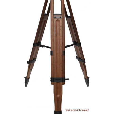 Oberwerk TR3 Hardwood Binocular Tripod made from walnut