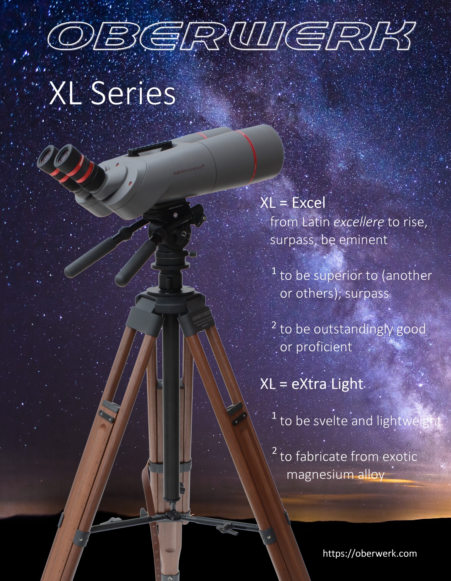 New Oberwerk XL Series Binocular Telescopes | Oberwerk